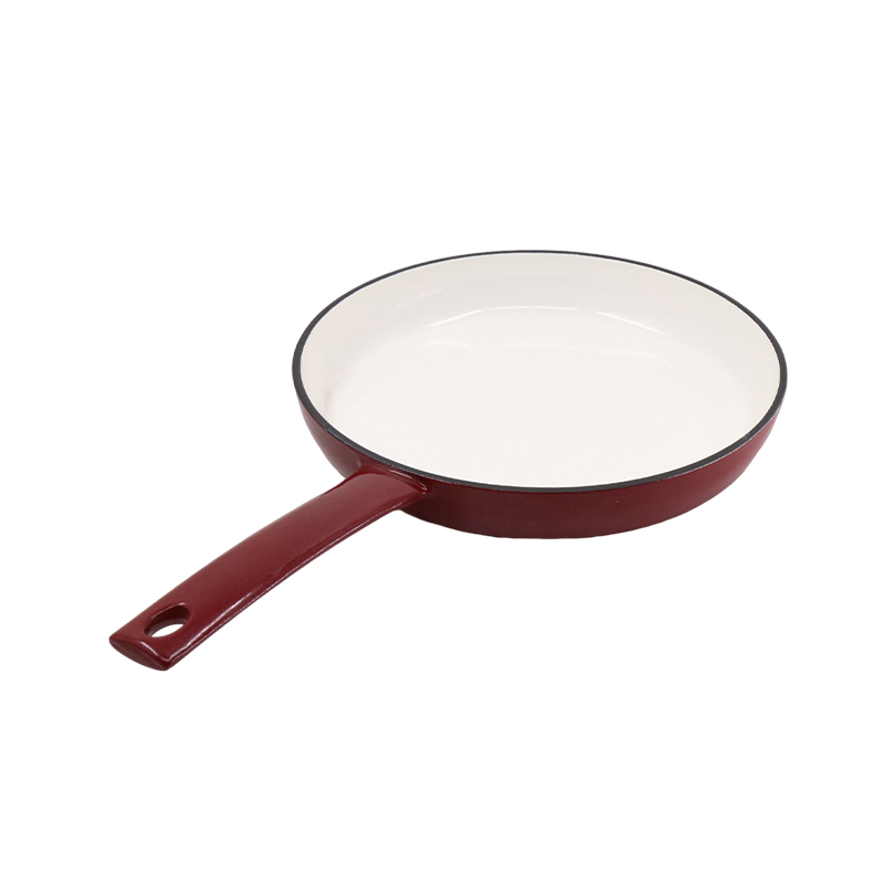 YFFRB26010 Enamel Cast Iron Frying Pan